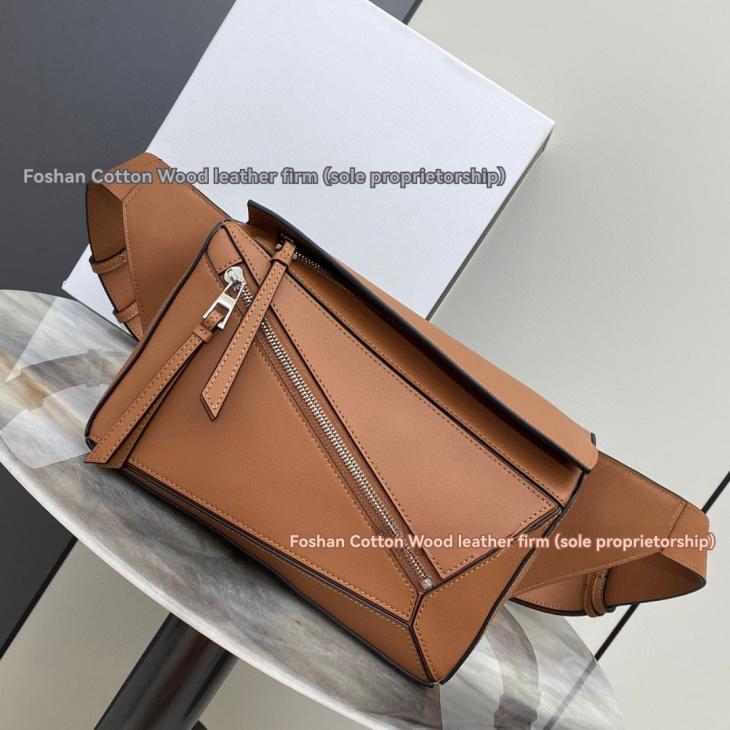 Belt Bags | Mens Small Puzzle bumbag in classic calfskin Bags Belt Bags