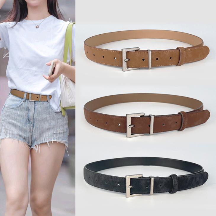 Belts | Mens Roller buckle belt in smooth calfskin Accessories Belts