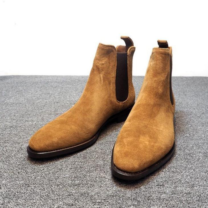 Boots | Mens Campo chelsea boot in brushed suede Boots Boots