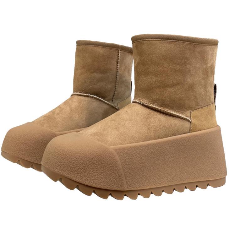 Boots | Mens Lago boot in suede and shearling Boots Boots