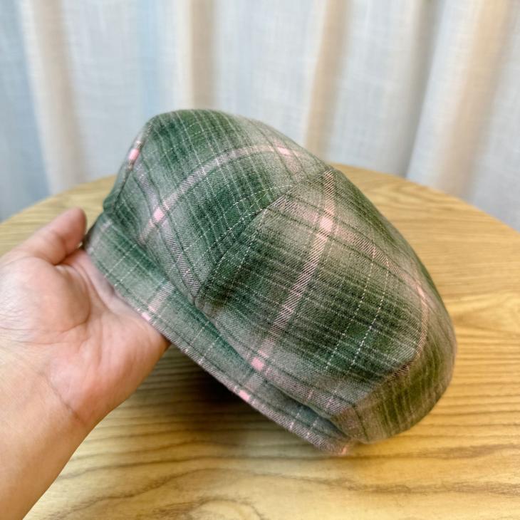 Hats & Beanies | Mens Patch cap in tartan wool Accessories Hats & Beanies