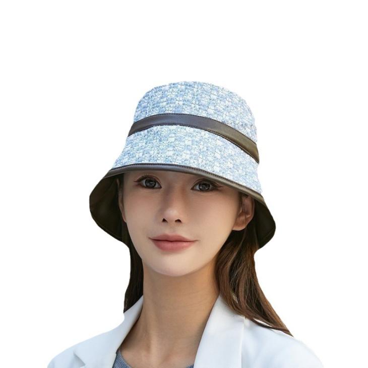 Hats & Beanies | Womens Anagram bucket hat in jacquard and calfskin Accessories Hats & Beanies