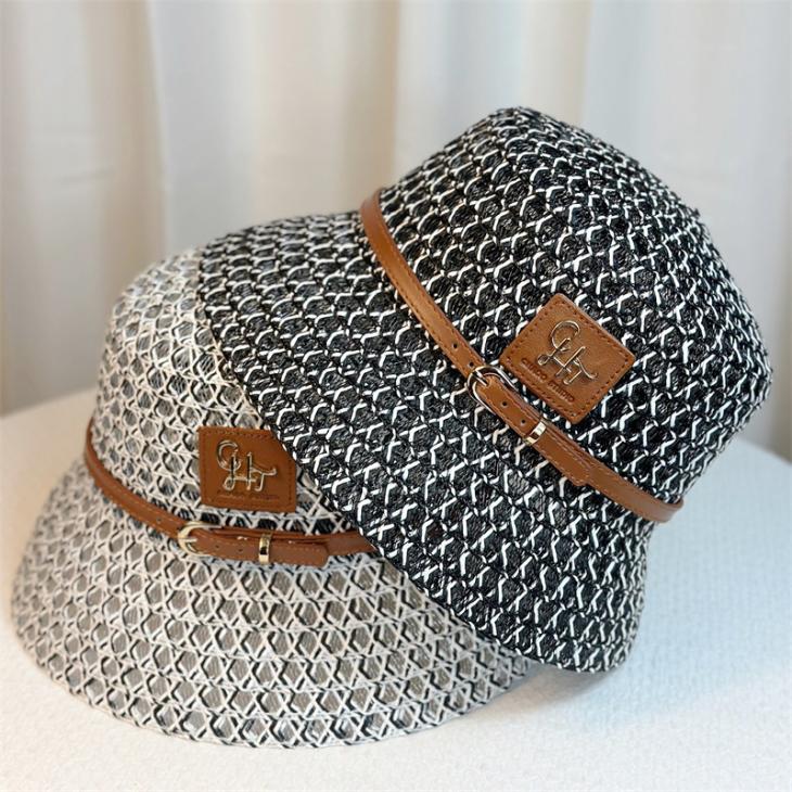 Hats & Beanies | Womens Bucket hat in Anagram jacquard and calfskin Accessories Hats & Beanies