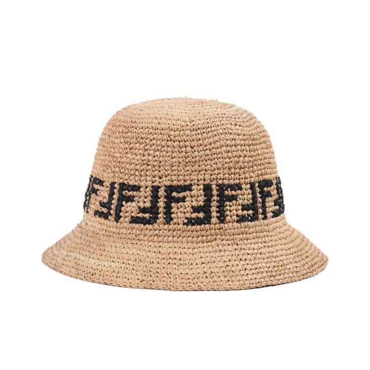 Hats & Beanies | Womens/Mens Bucket hat in raffia Accessories Hats & Beanies