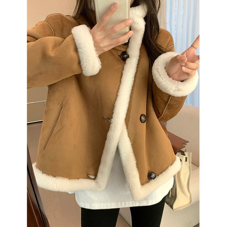 Jackets | Womens Jacket in shearling Clothing Jackets