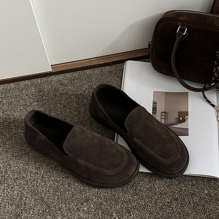 Loafers | Mens Flex loafer in suede Loafers Loafers