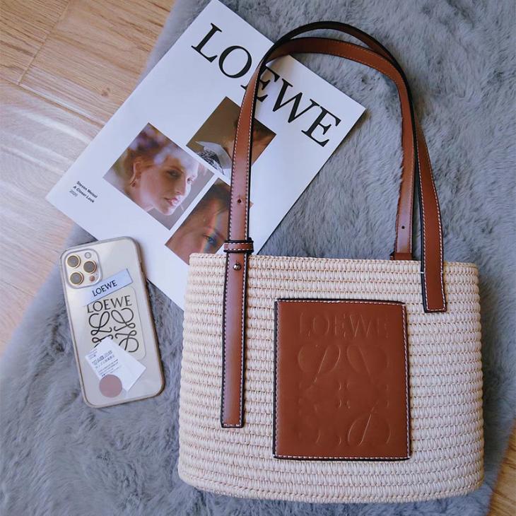 Mini Bags | Womens Slit Pochette bag in raffia and calfskin Bags Mini Bags