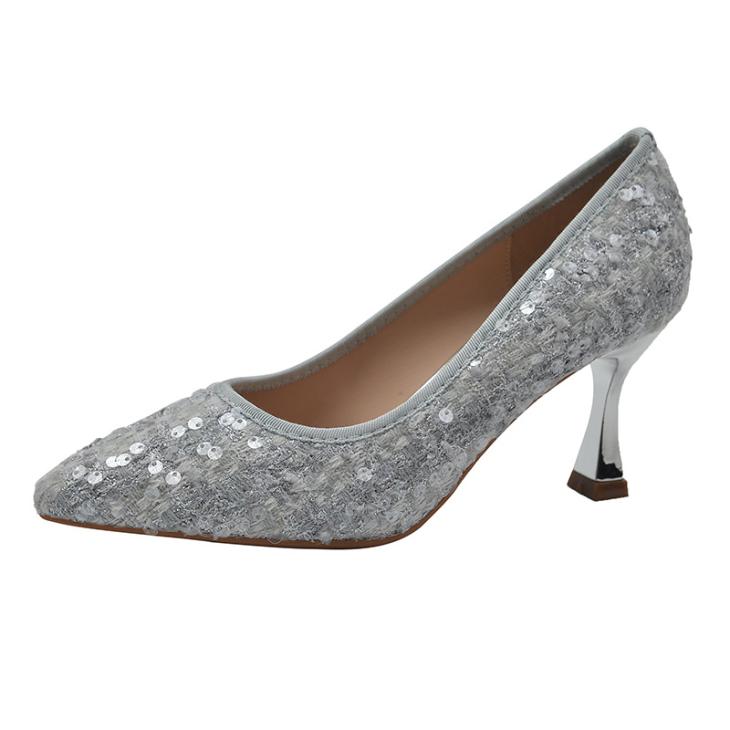 Pumps | Womens Toy pump in mesh and allover sequins Pumps Pumps