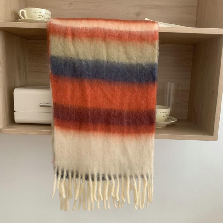 Scarves | Womens/Mens Scarf in mohair and wool Accessories Mens