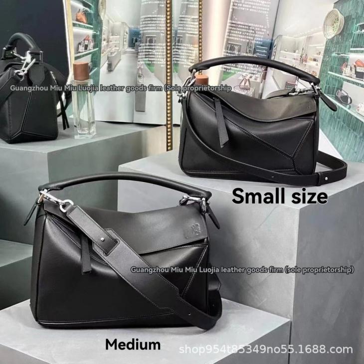 Shoulder Bags | Womens Small Puzzle bag in classic calfskin Bags Shoulder Bags