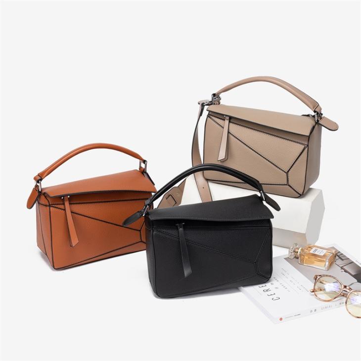 Shoulder Bags | Womens Small Puzzle bag in satin calfskin Bags Shoulder Bags