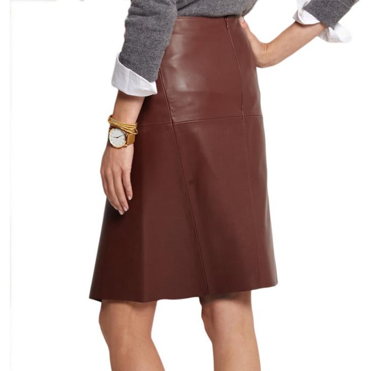 Skirts | Womens Asymmetric skirt in satin nappa lambskin Clothing Skirts