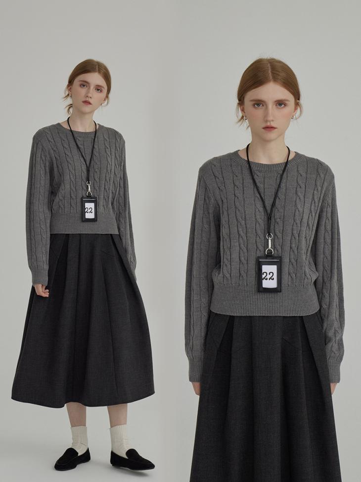 Skirts | Womens Asymmetric skirt in wool Clothing Skirts