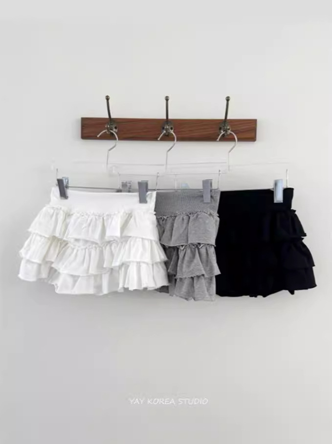 Skirts | Womens Ruffled skirt in silk Clothing Skirts