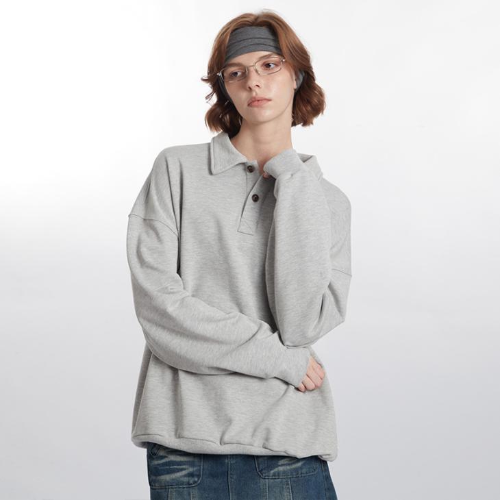 Sweatshirts | Mens Polo sweatshirt in cotton and cashmere Clothing Mens