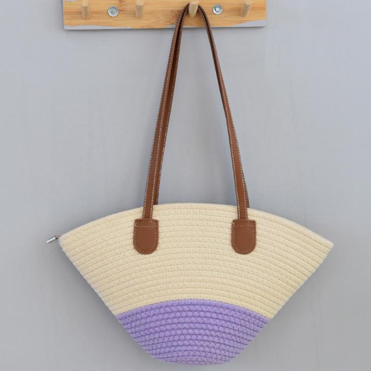 Tote & Top Handle Bags | Womens Petal basket bag in raffia and calfskin Bags Tote & Top Handle Bags