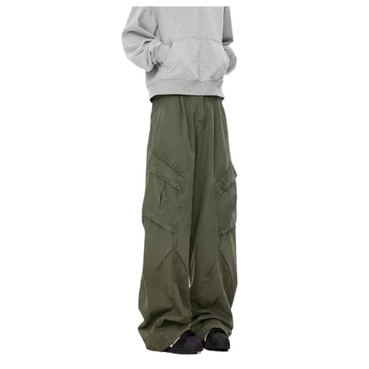 Trousers & Shorts | Mens Balloon cargo trousers in cotton Clothing Mens