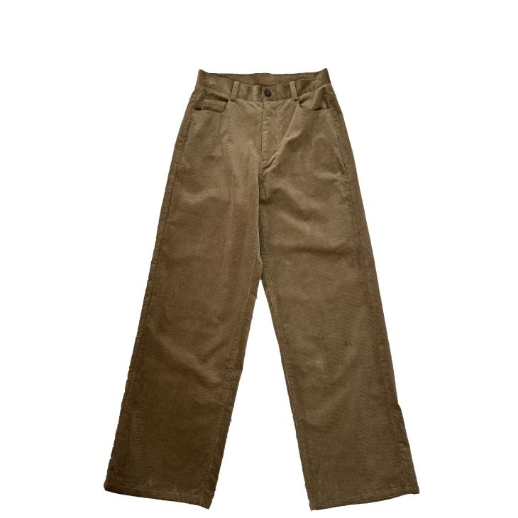 Trousers & Shorts | Mens Wide leg trousers in cotton and cashmere Clothing Mens