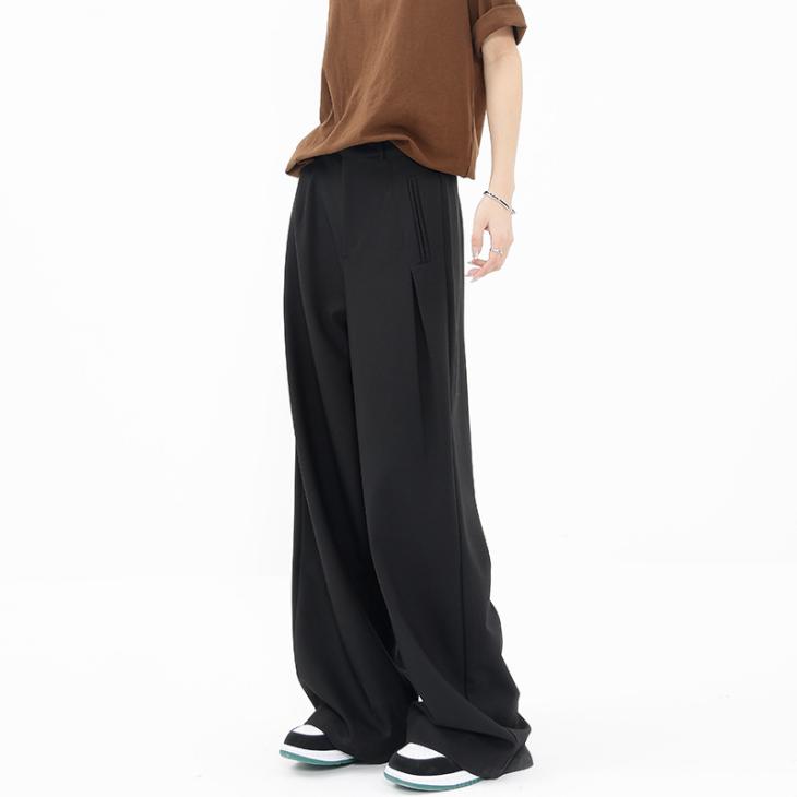 Trousers & Shorts | Womens Pleated trousers in cotton and silk Clothing Trousers & Shorts