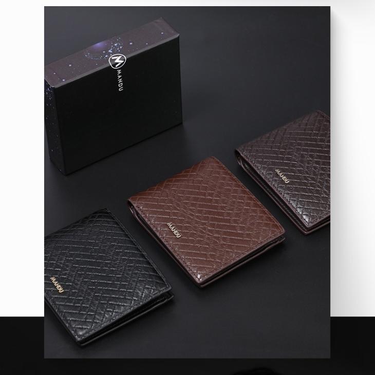 Wallets & Small Leather Goods | Mens Bifold wallet in textured classic calfskin Accessories Mens