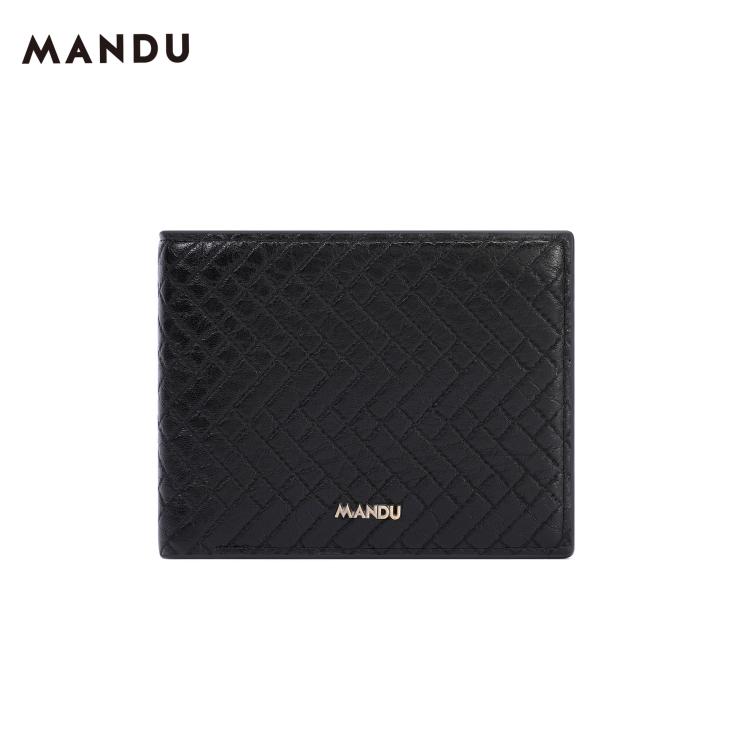 Wallets & Small Leather Goods | Mens Folded wallet in shiny nappa calfskin Accessories Mens