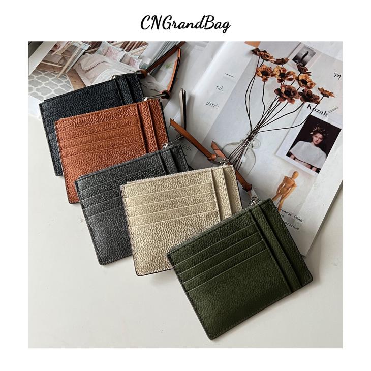 Wallets & Small Leather Goods | Mens Open cardholder in soft grained calfskin Accessories Mens