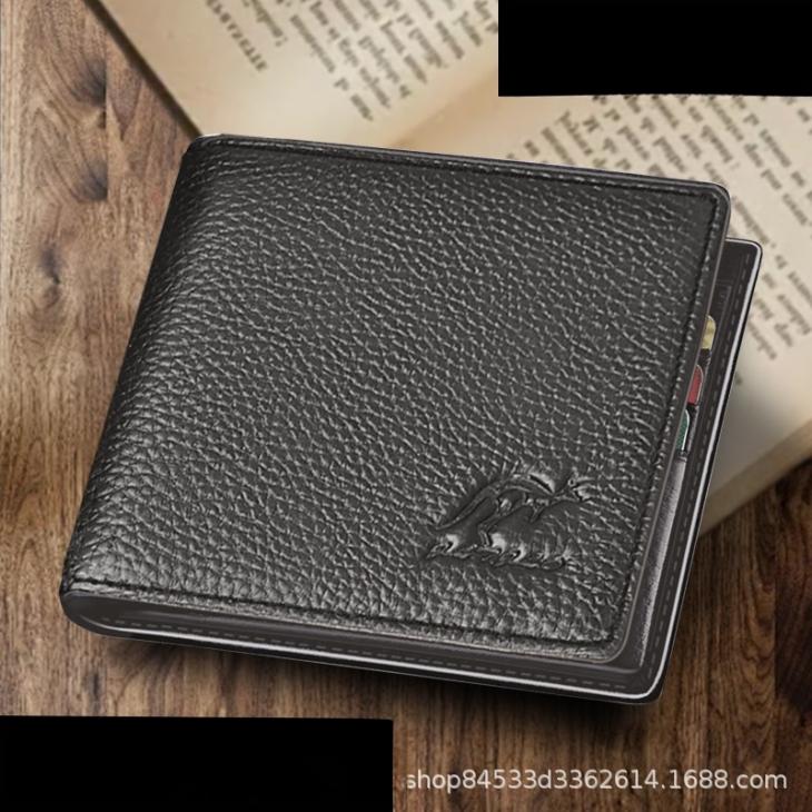 Wallets & Small Leather Goods | Mens Trifold wallet in soft grained calfskin Accessories Mens