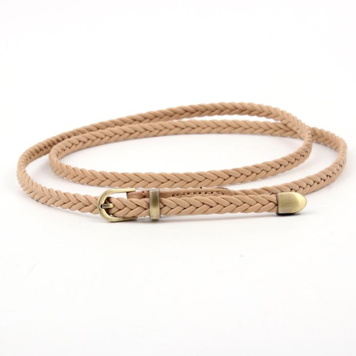 Belts | Mens Chunky woven belt in suede calfskin Accessories Belts