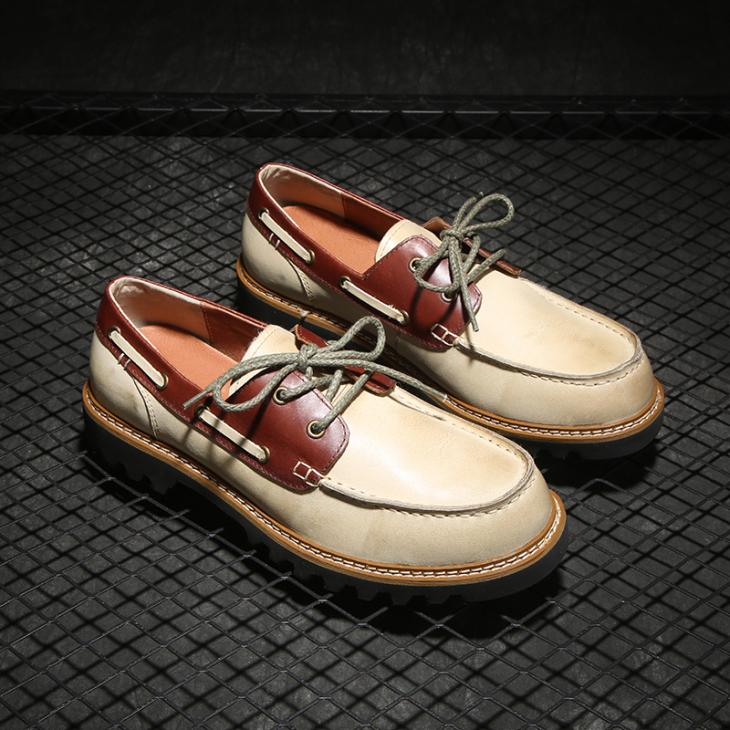 Loafers | Mens Campo boat shoe in soft calfskin Loafers Loafers