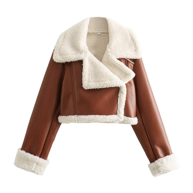 Jackets | Womens Jacket in shearling Clothing Jackets